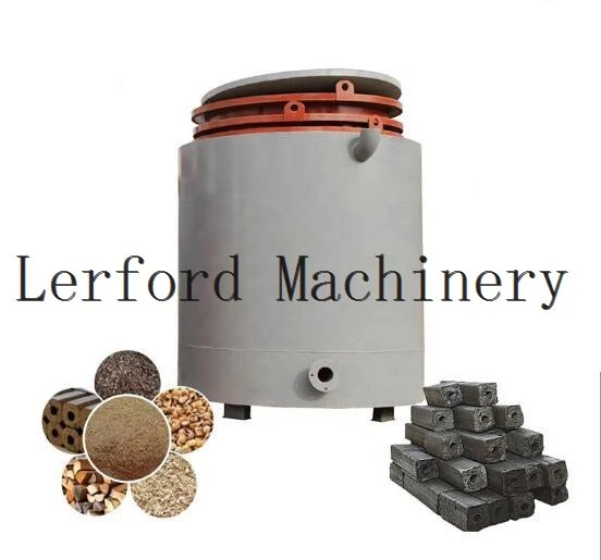 coconut shell burning machine