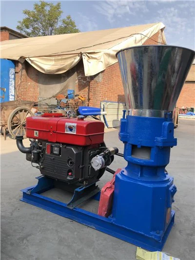 Kjúklingafóðurkögglamylla