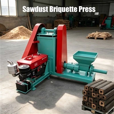 Sag Briquette Press